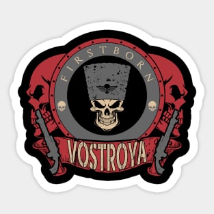 VOSTROYA - CREST Sticker